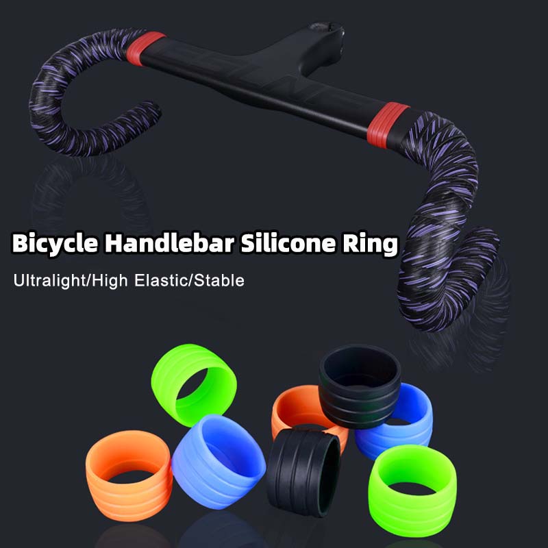 Bell Handlebar Ring - 2 قطعة الطريق دراجة المقود حزام