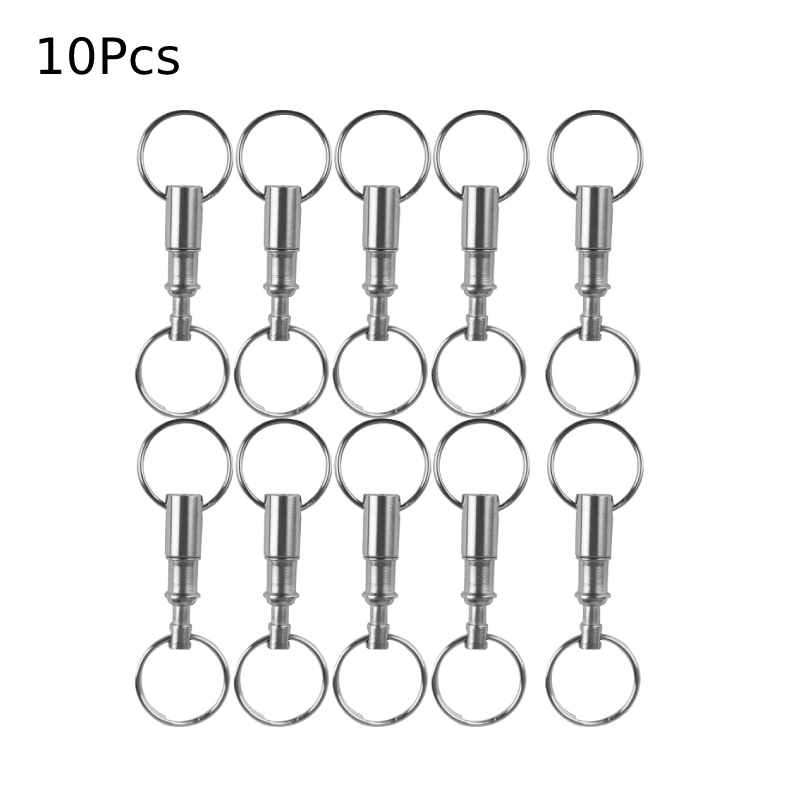 Chain Lock Combination - 10 قطعة المزدوج انفصال سلاسل المفاتيح
