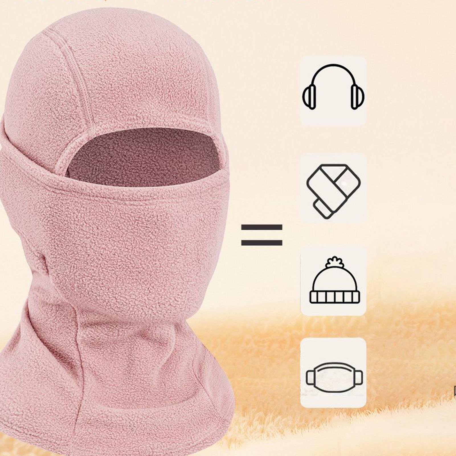 Winter Cycling Commute Gear - الشتاء الوجه قناع الرقبة أدفأ هود