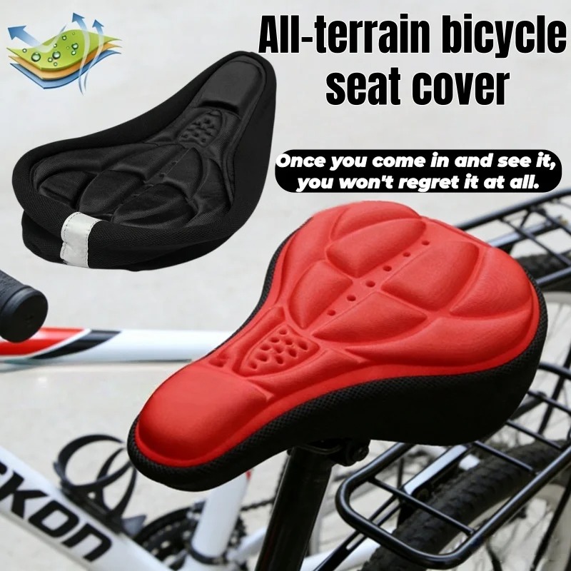 Commuting By Bike - غطاء مقعد دراجة هوائية ثلاثي الأبعاد