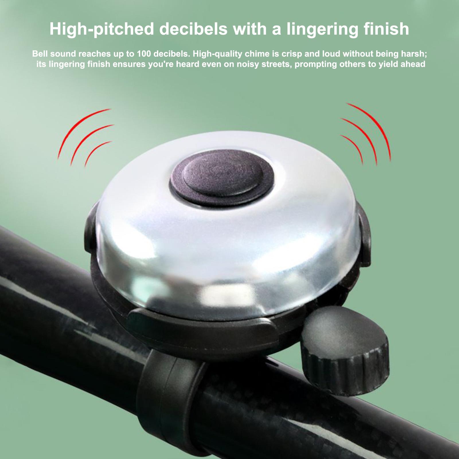 Bell Handlebar Ring - جرس دراجة عالي الصوت 100 ديسيبل،