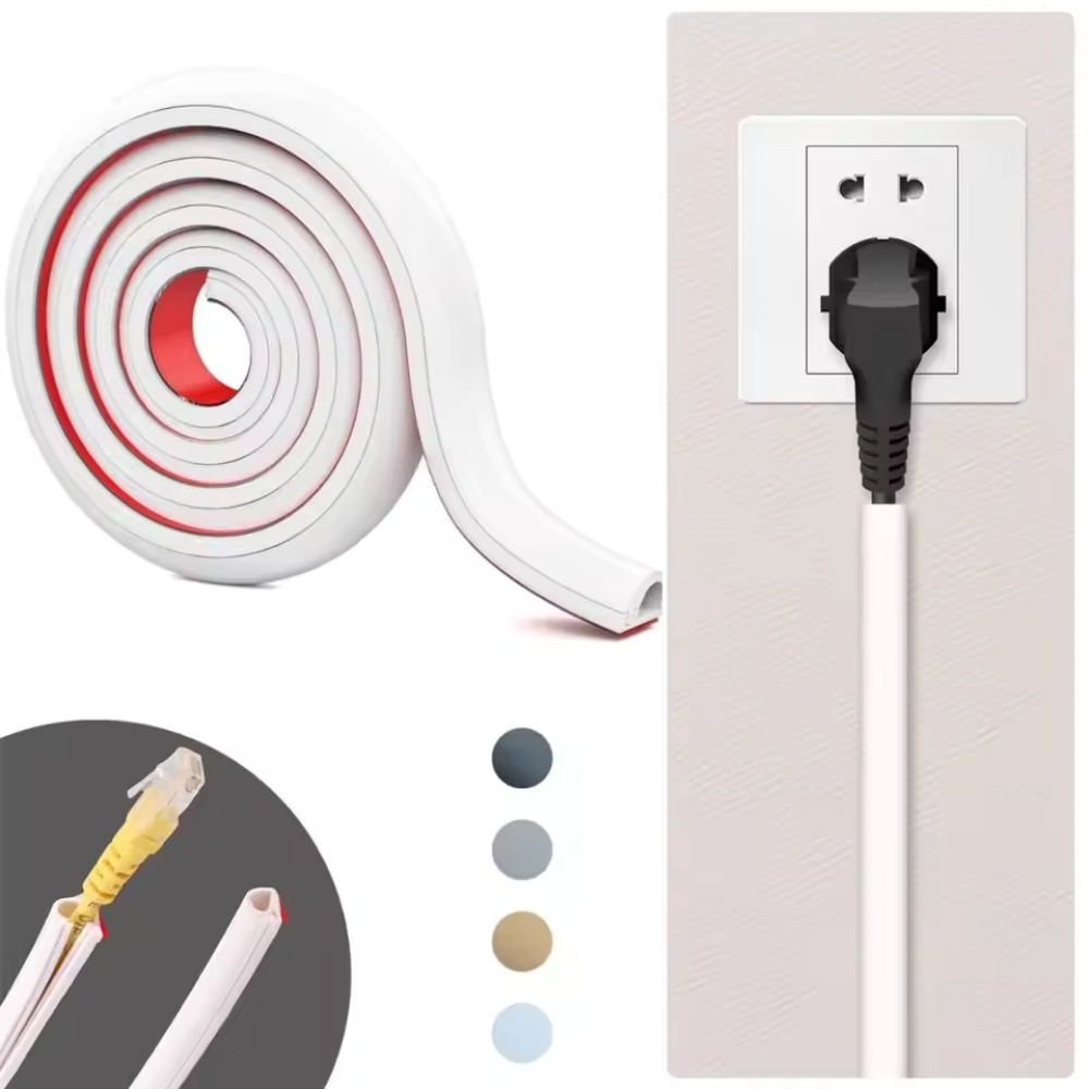 Cable Lock Flexible - 1 قطعة 1 متر/39.37inالمهنية ذاتية اللصق