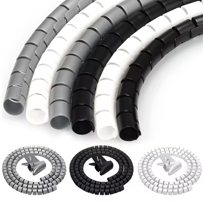 2 متر مرنة دوامة سلك كابل حامي - مراجعة Cable Lock Flexible وسعره