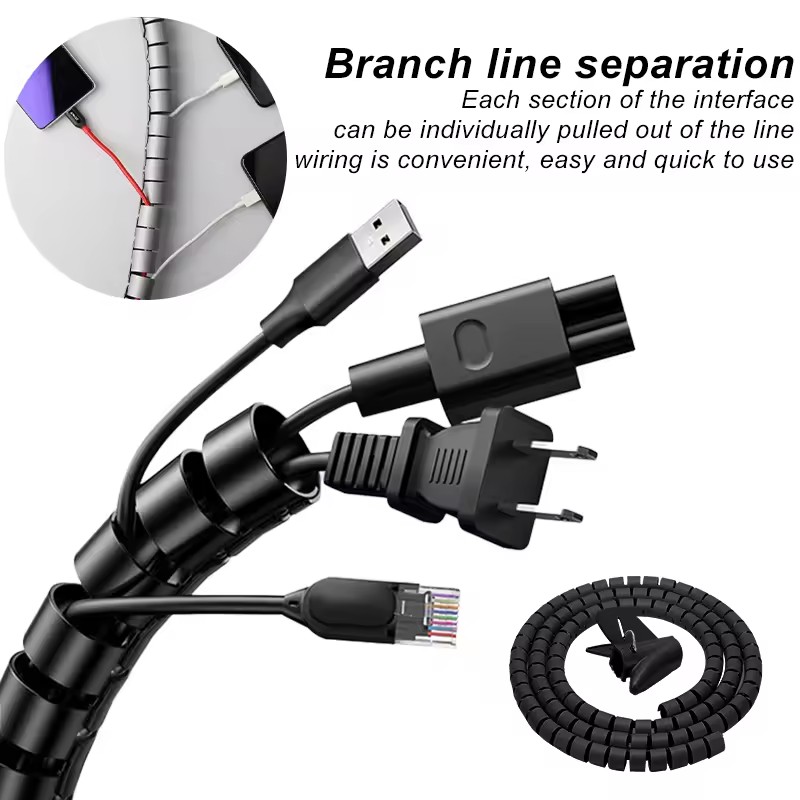 2 متر مرنة دوامة سلك كابل حامي - مراجعة Cable Lock Flexible وسعره