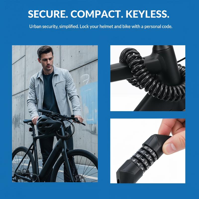 قفل جديد للدراجات النارية والد - مراجعة Chain Lock Combination وسعره