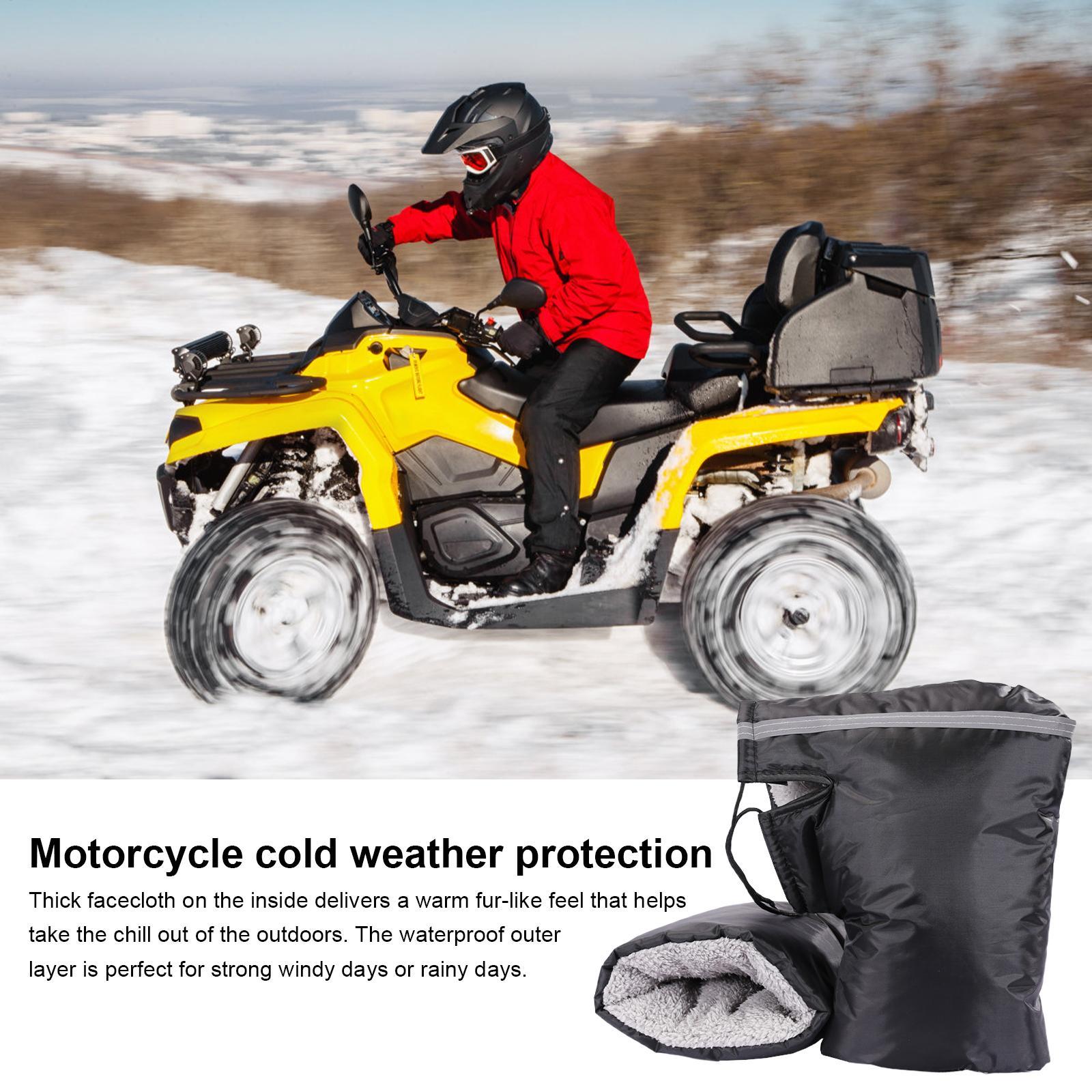 قفازات شتوية للدراجات، غطاء مق - مراجعة Winter Cycling Commute Gear وسعره