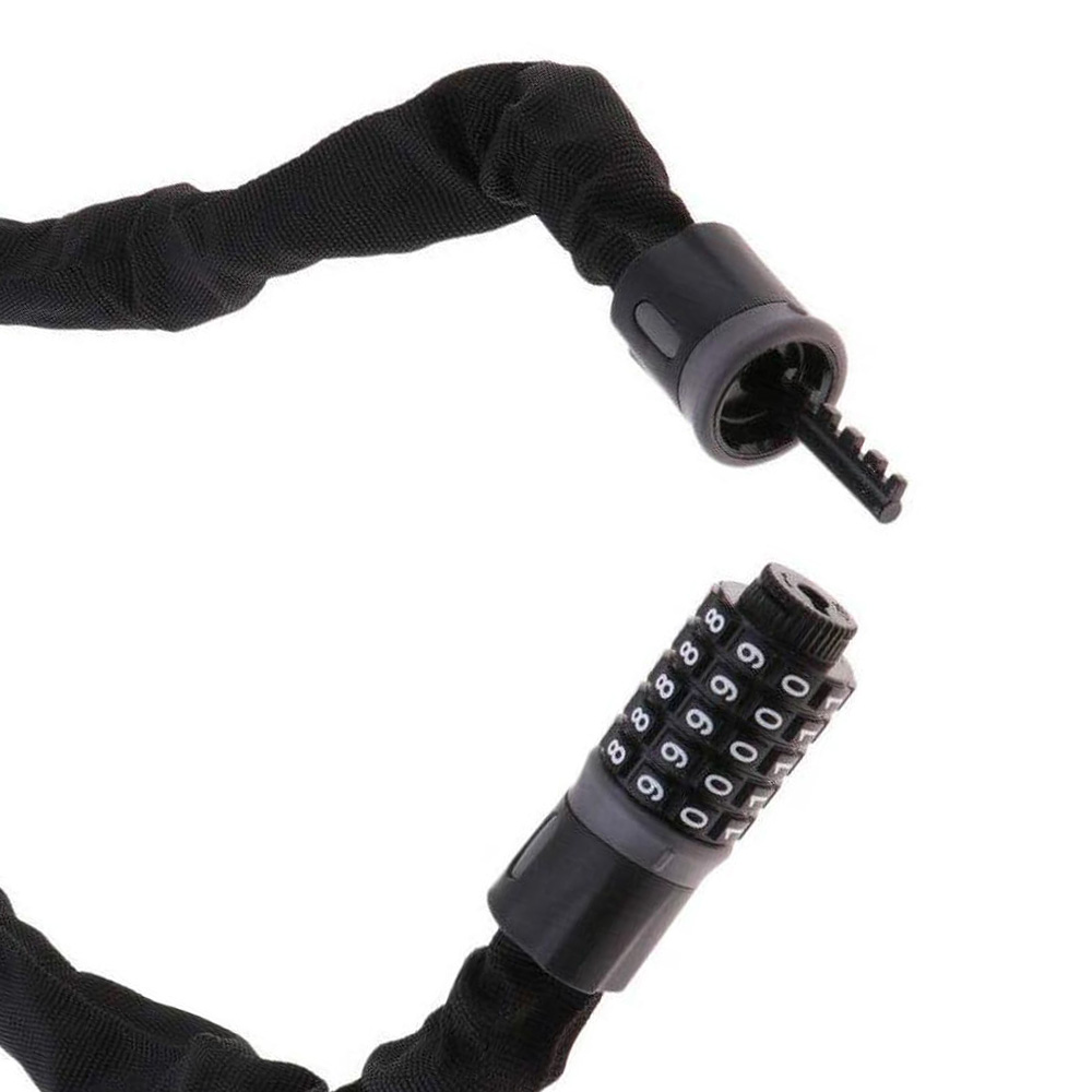 قفل سلسلة الدراجة العالمي المك - مراجعة Chain Lock Combination وسعره