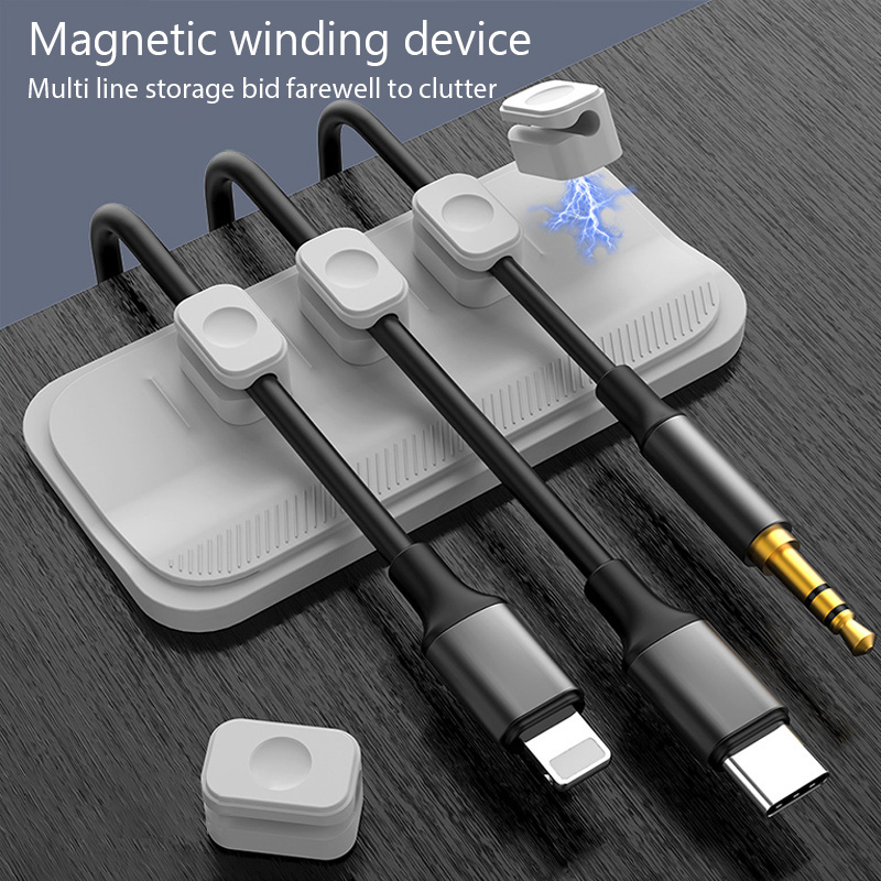 منظم الكابلات المغناطيسي، حامل - مراجعة Cable Lock Flexible وسعره