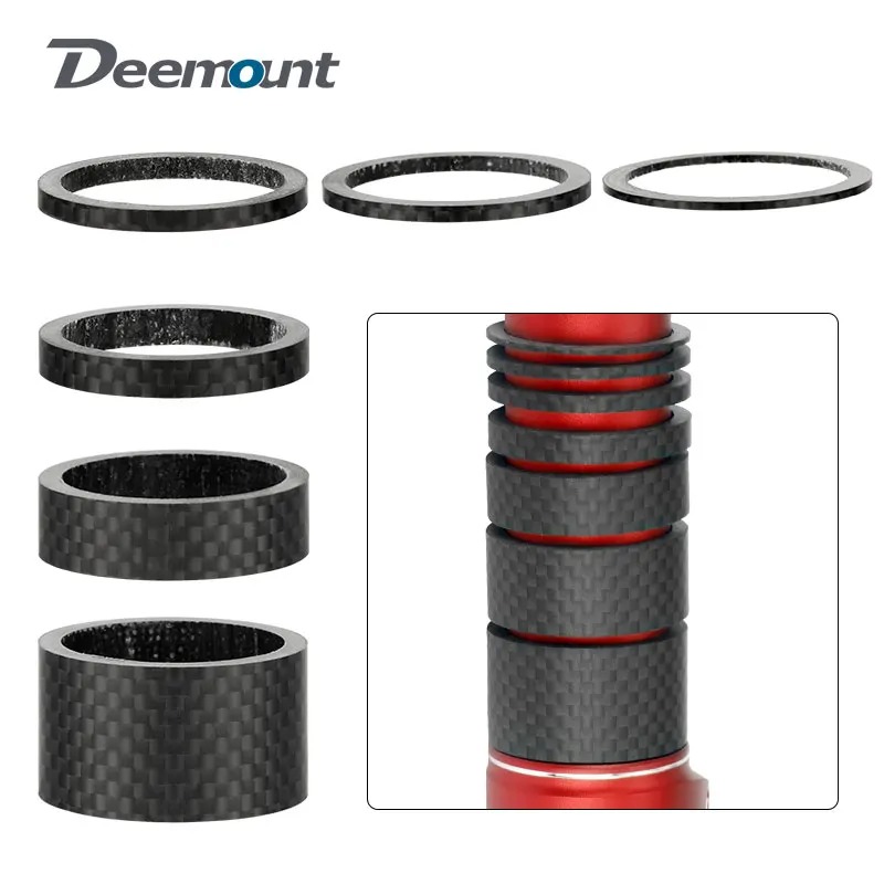 دراجة ألياف الكربون الفواصل ل  - مراجعة Bell Handlebar Ring وسعره