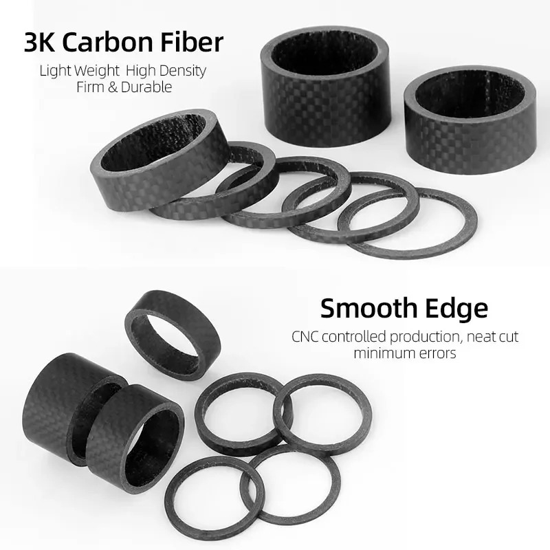 دراجة ألياف الكربون الفواصل ل  - مراجعة Bell Handlebar Ring وسعره