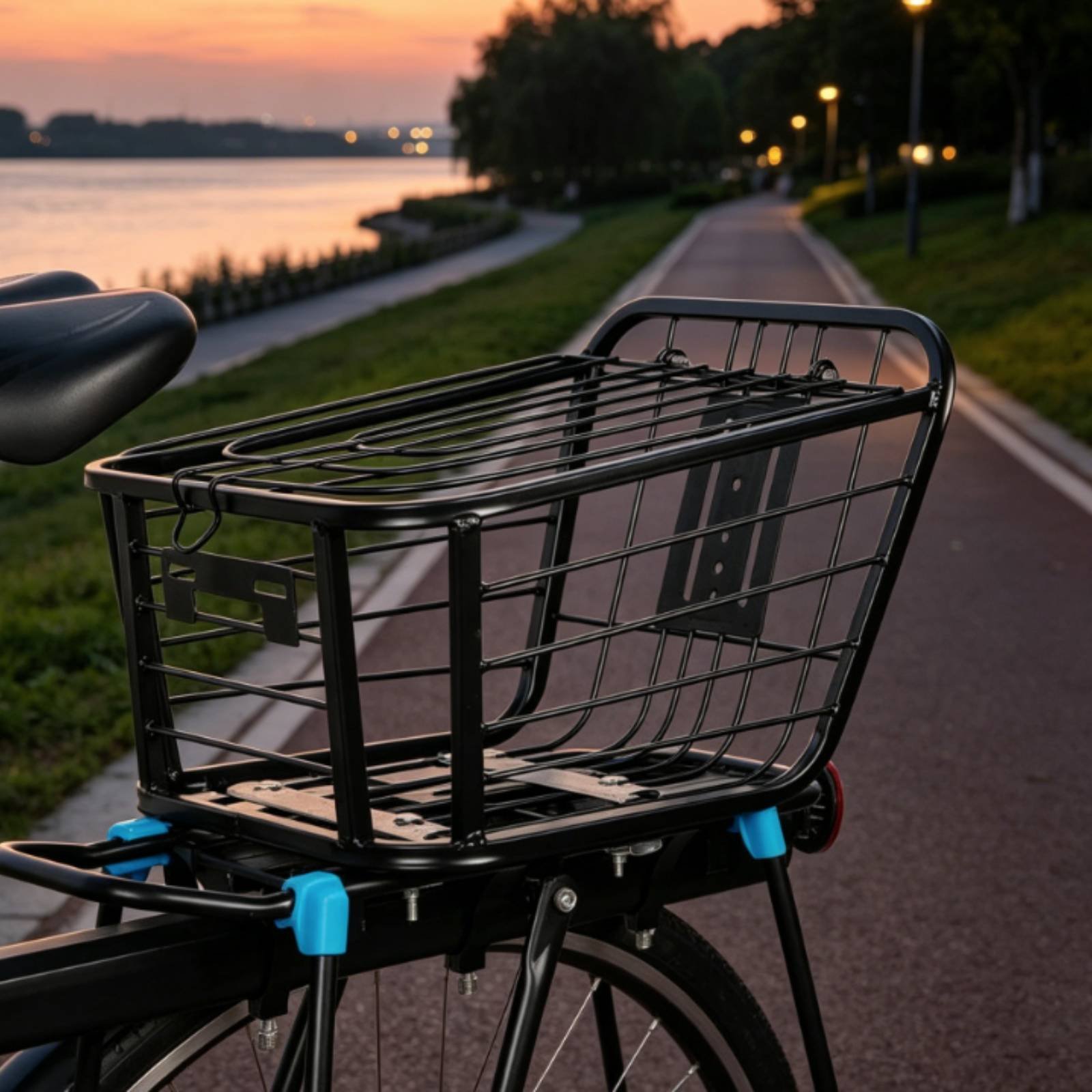 سلة خلفية قابلة للطي للدراجات  - مراجعة Cycling For Commute وسعره