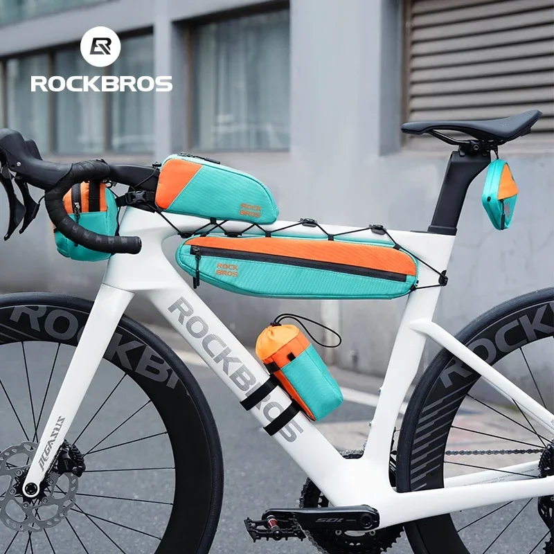 ROCKBROS حقيبة الدراجة كومبو ا - مراجعة Cycling Journey وسعره