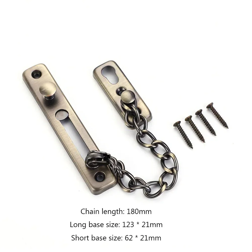سلسلة الباب مع قفل قفل الباب س - مراجعة Chain Lock Combination وسعره