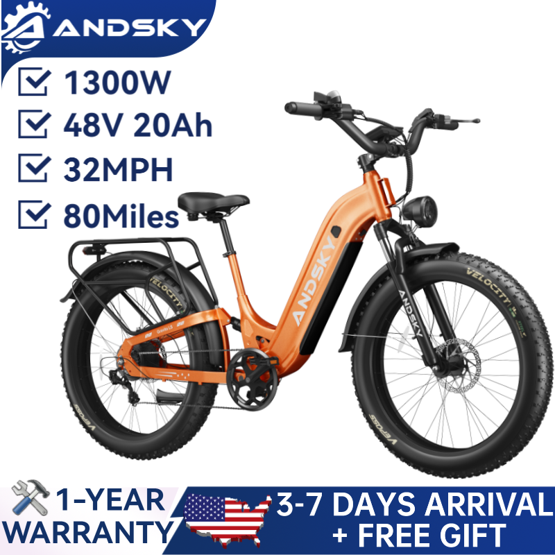 دراجة كهربائية ANDSKY Gravita  - مراجعة Commuting On Mountain Bike وسعره