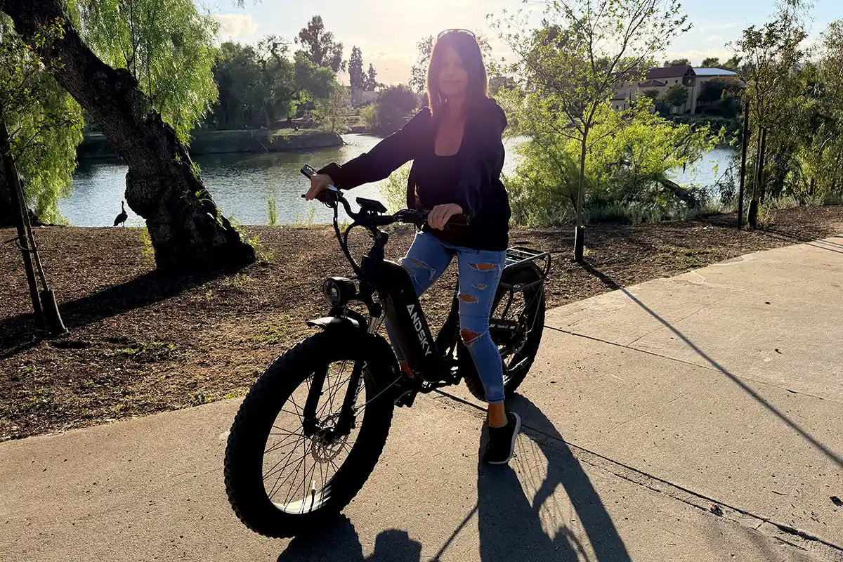 دراجة كهربائية ANDSKY Gravita  - مراجعة Commuting On Mountain Bike وسعره