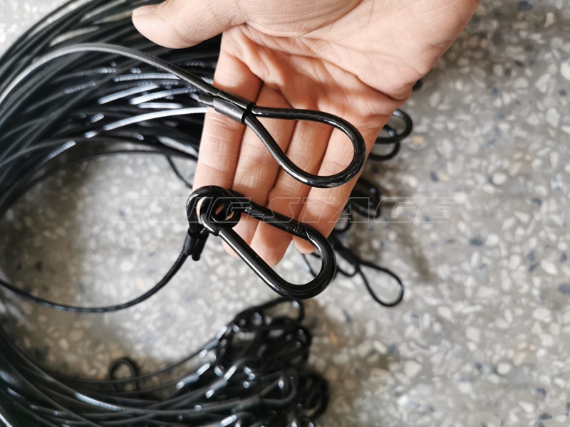10 قطعة/الوحدة الأسود 3 مللي م - مراجعة Cable Lock Flexible وسعره