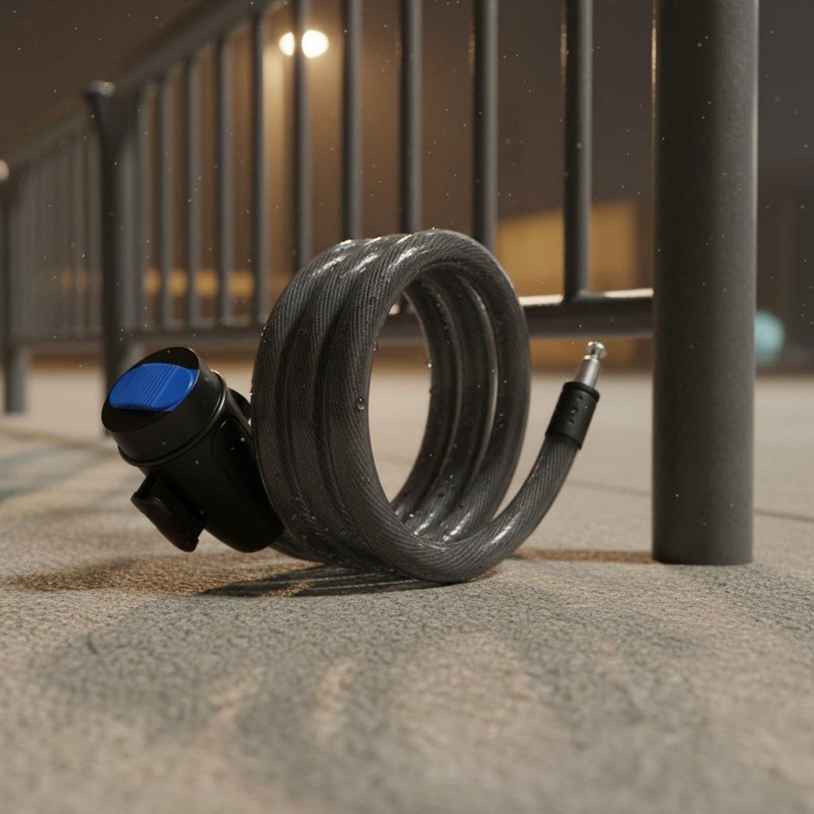 قفل دراجة مضاد للسرقة من الفول - مراجعة Cable Lock Flexible وسعره