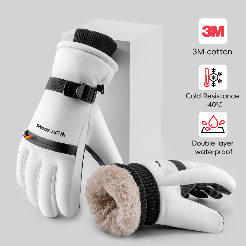 قفازات تزلج قطنية من WEST BIKI - مراجعة Winter Cycling Commute Gear وسعره