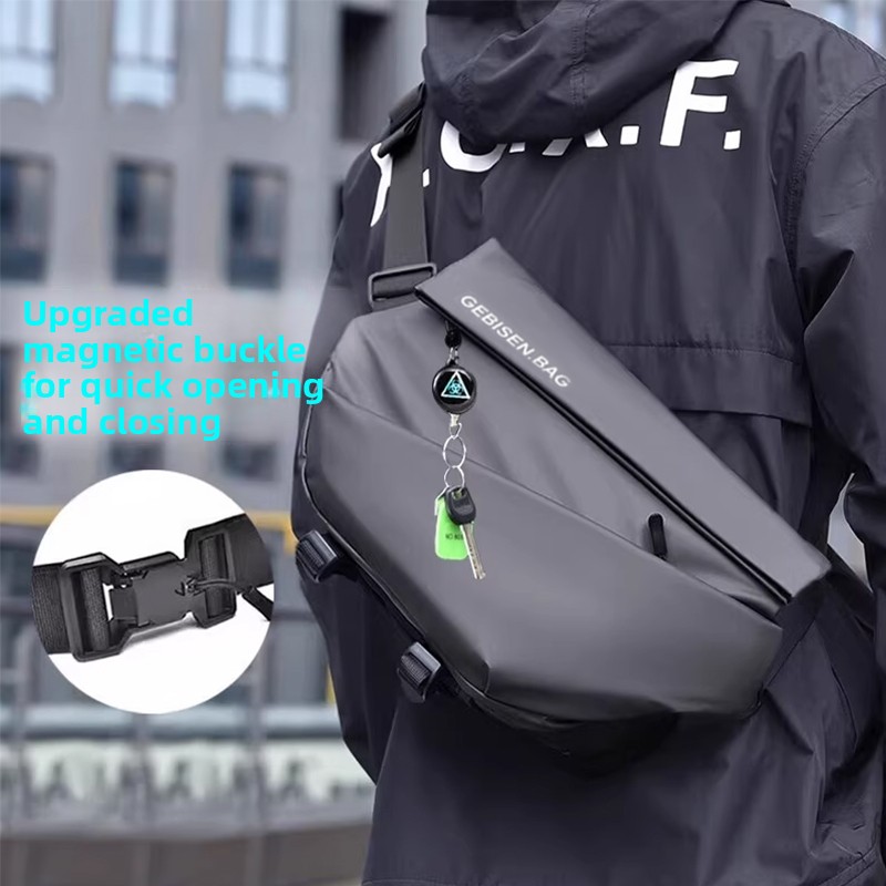حقيبة كروس للرجال بمشبك مغناطي - مراجعة Cycling For Commute وسعره