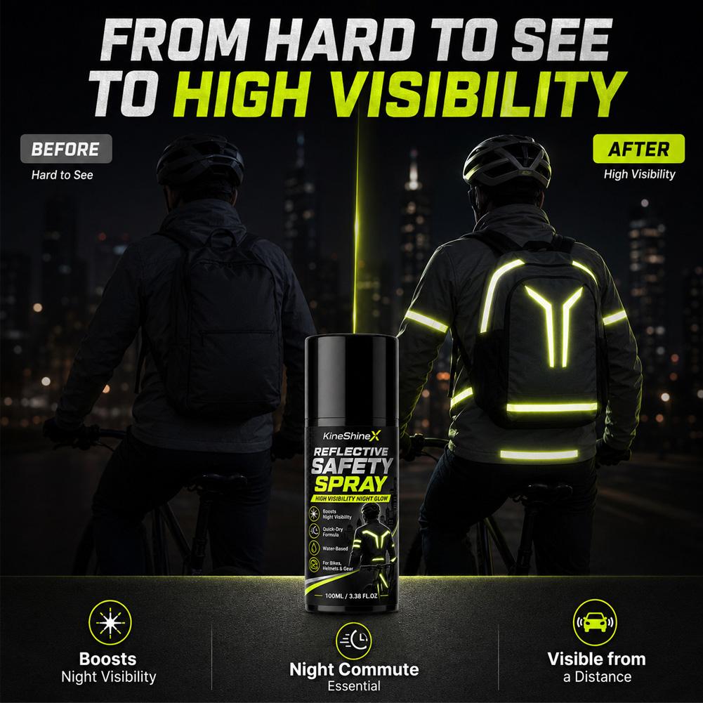 بخاخ أمان عاكس للضوء ليلاً، طل - مراجعة Cycling Commute Clothes وسعره