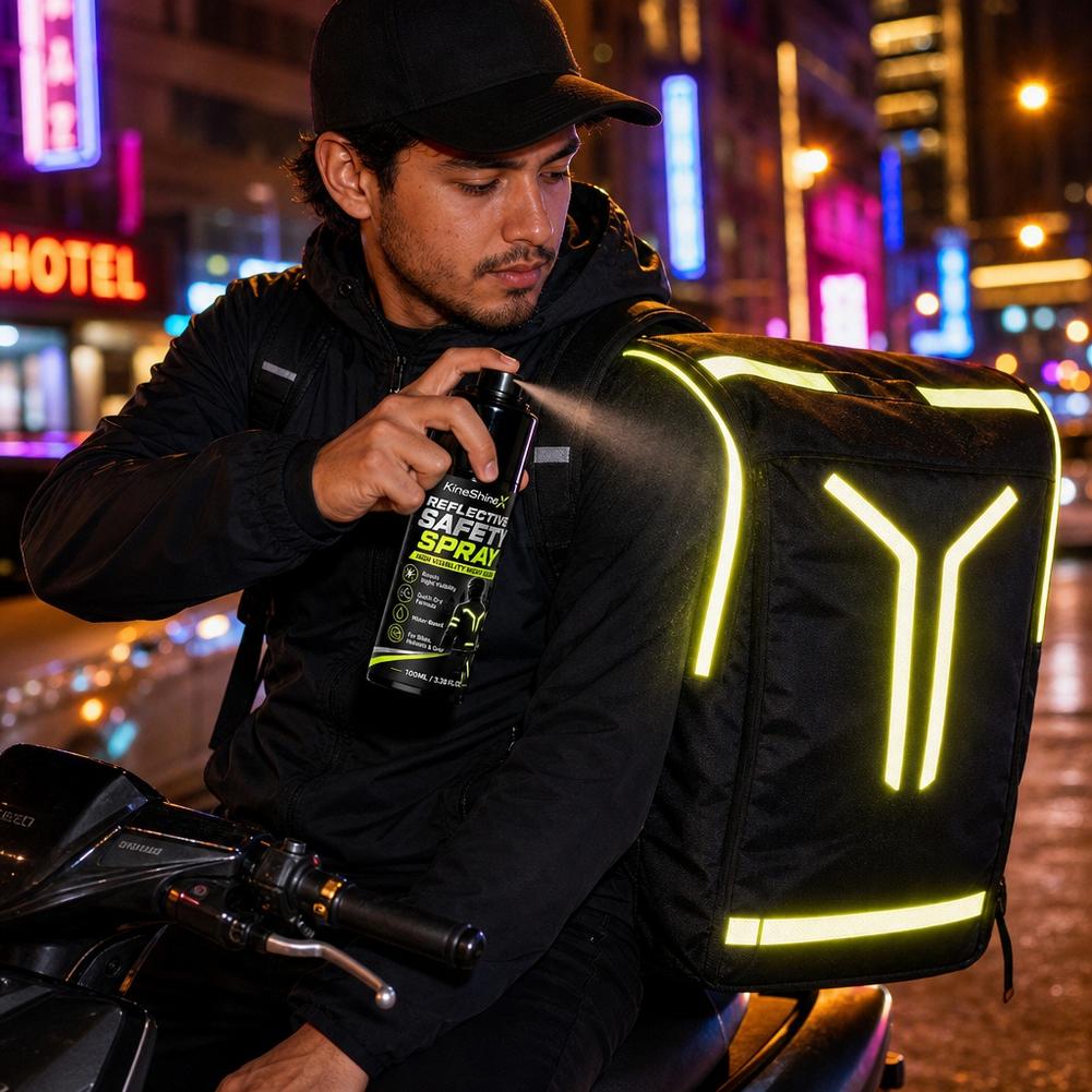 بخاخ أمان عاكس للضوء ليلاً، طل - مراجعة Cycling Commute Clothes وسعره