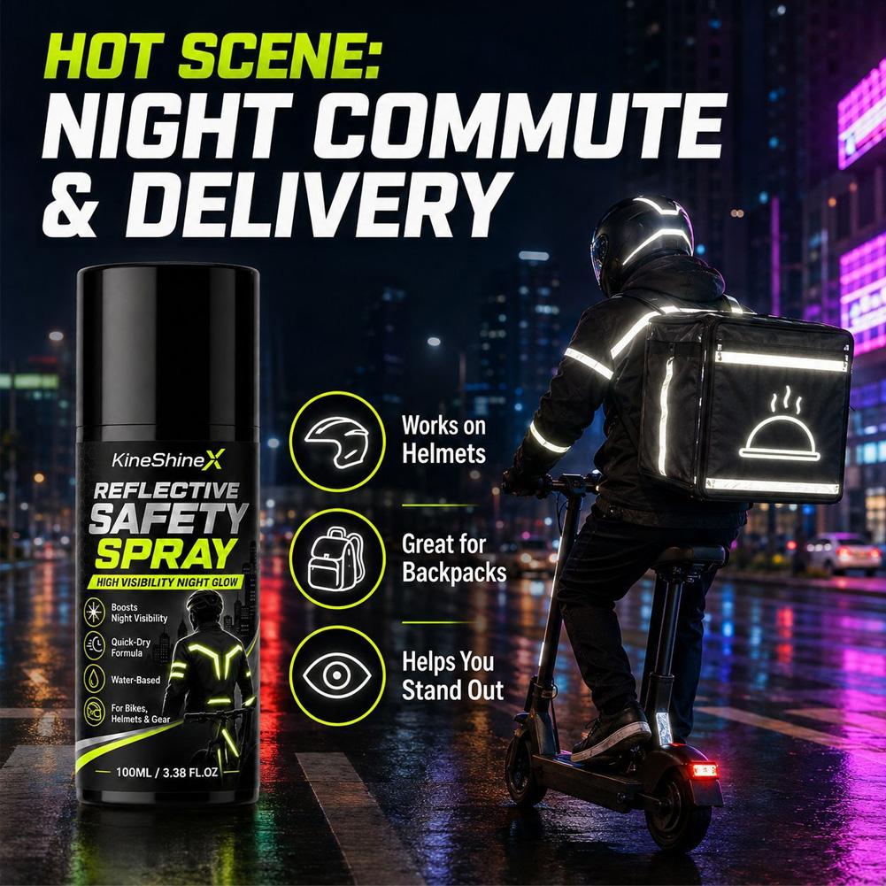 بخاخ أمان عاكس للضوء ليلاً، طل - مراجعة Cycling Commute Clothes وسعره